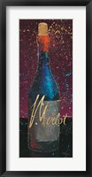 Wine Splash Dark IV Fine Art Print
