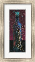 Wine Splash Dark V Fine Art Print