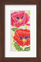 Sunshine Poppies Panel II Fine Art Print