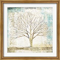 Solitary Tree Collage Fine Art Print