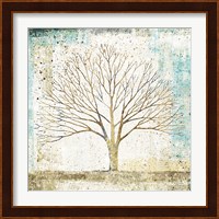 Solitary Tree Collage Fine Art Print