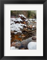 Merced River Rocks, Yosemite, California Fine Art Print