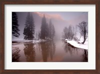 Valley mist, Yosemite, California Fine Art Print