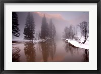 Valley mist, Yosemite, California Fine Art Print