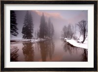 Valley mist, Yosemite, California Fine Art Print