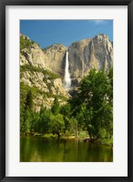 Upper Yosemite Falls, Merced River, Yosemite NP, California Fine Art Print