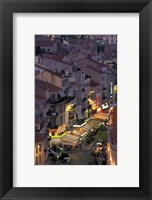 Overview of Rue Faure, Cannes, France Fine Art Print