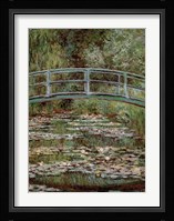 Waterlily Pond, Japanese Bridge Fine Art Print