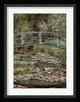 Waterlily Pond, Japanese Bridge Fine Art Print