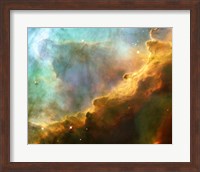 A Perfect Storm of Turbulent Gases in the Omega/Swan Nebula (M17) Fine Art Print