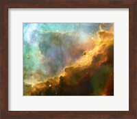 A Perfect Storm of Turbulent Gases in the Omega/Swan Nebula (M17) Fine Art Print