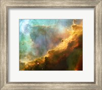 A Perfect Storm of Turbulent Gases in the Omega/Swan Nebula (M17) Fine Art Print