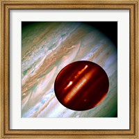 Hubble/IRTF Composite Image of Jupiter Storms Fine Art Print