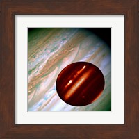 Hubble/IRTF Composite Image of Jupiter Storms Fine Art Print