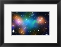 Galaxy Cluster Abell 520 (HST-CFHT-CXO Composite) Fine Art Print