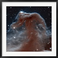 Hubble Sees a Horsehead of a Different Color Fine Art Print