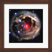 Light Echo From Star V838 Monocerotis - December 17, 2002 Fine Art Print