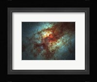 Super Star Clusters in Dust-Enshrouded Galaxy Fine Art Print