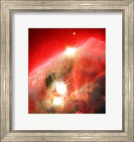 Edifice of Gas and Dust in the Cone Nebula Fine Art Print