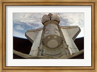 The Harmony Node in Space Shuttle Discovery's Cargo Bay Fine Art Print