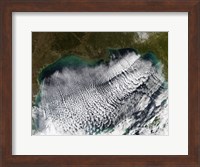 Cloud Streets in the Gulf of Mexico Fine Art Print