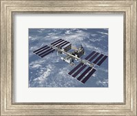 Computer Generated View of the International Space Station Fine Art Print