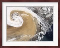 An Asian Dust Storm Crosses the Pacific Fine Art Print