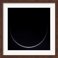 A Sun-Illuminated Crescent of Earth around Antarctica Fine Art Print