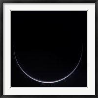 A Sun-Illuminated Crescent of Earth around Antarctica Fine Art Print