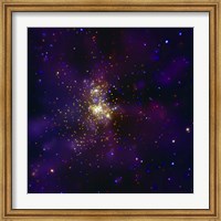 Westerlund 2, a Young Star Cluster Fine Art Print