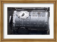 The Harmony Node in the Payload Bay of Space Shuttle Discovery Fine Art Print