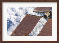 A Repaired Solar Array on the International Space Station Fine Art Print