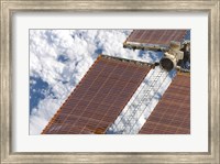 A Repaired Solar Array on the International Space Station Fine Art Print