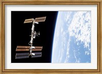 International Space Station Parrallel to Earth Fine Art Print