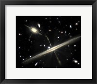 Two Types of Spiral Galaxies that Populate our Universe Fine Art Print