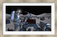 Future Space Exploration Missions Fine Art Print