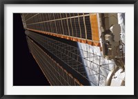 A Solar Array Wing on the International Space Station Fine Art Print