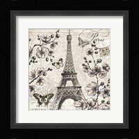 Paris in Bloom I Framed Print