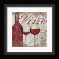 Vino and Vin I Framed Print