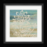 Blue Indigo w/Lace I Framed Print