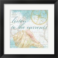 Look to the Sea IV Framed Print
