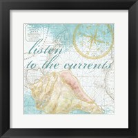 Look to the Sea IV Framed Print