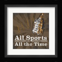 Sports Talk II Framed Print