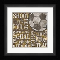 All Star Sports I Framed Print