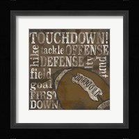 All Star Sports II Framed Print