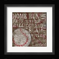 All Star Sports III Framed Print