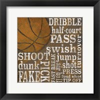 All Star Sports IV Framed Print