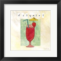 Tropical Cocktails I Framed Print