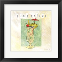 Tropical Cocktails II Framed Print