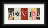 Movie Cinema Signs I Fine Art Print